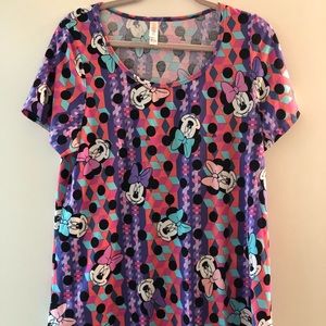 Lularoe Classic T Minnie Mouse Large